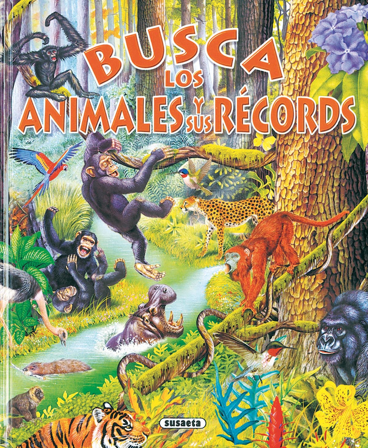 Busca los animales y sus récords