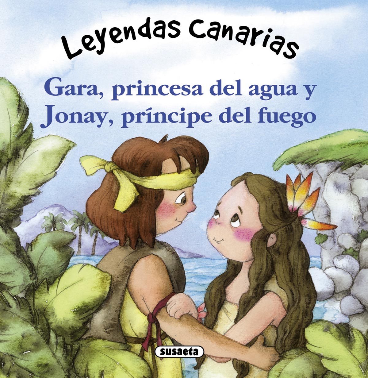 Gara, princesa del agua y Jonay, prncipe del fuego