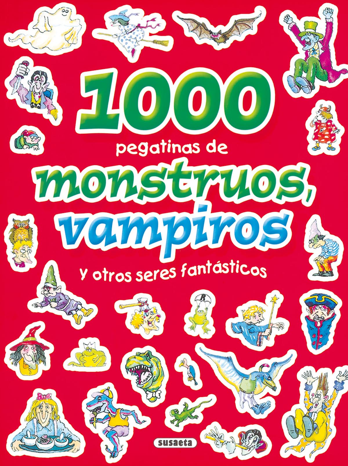 1.000 pegatinas de monstruos, vampiros y otros seres fantsticos
