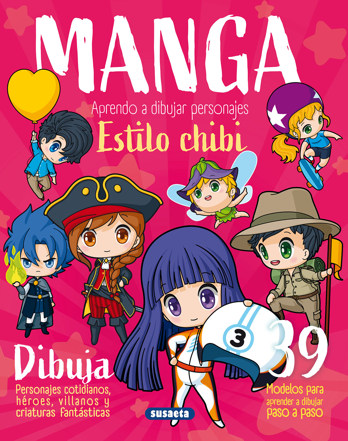 Manga. Aprendo a dibujar personajes estilo chibi