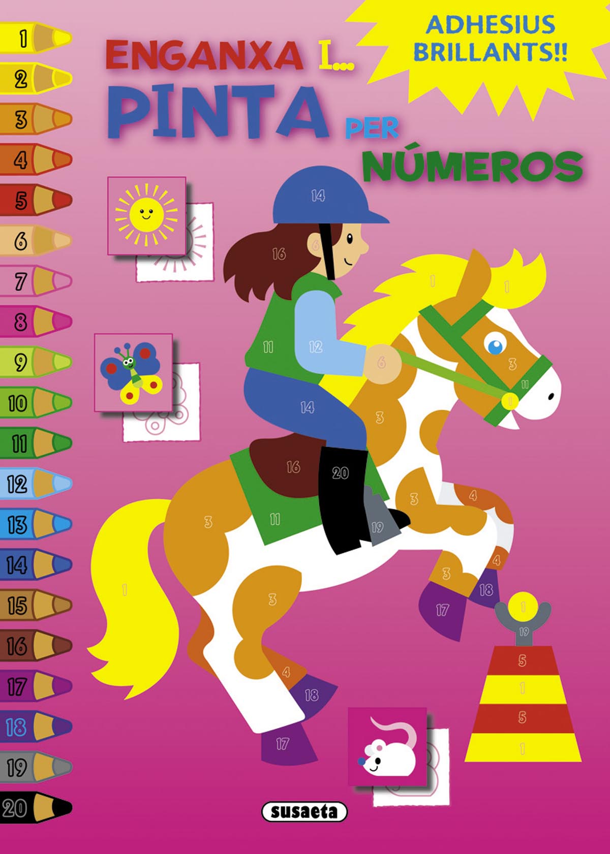 Enganxa i pinta per numeros nº 1