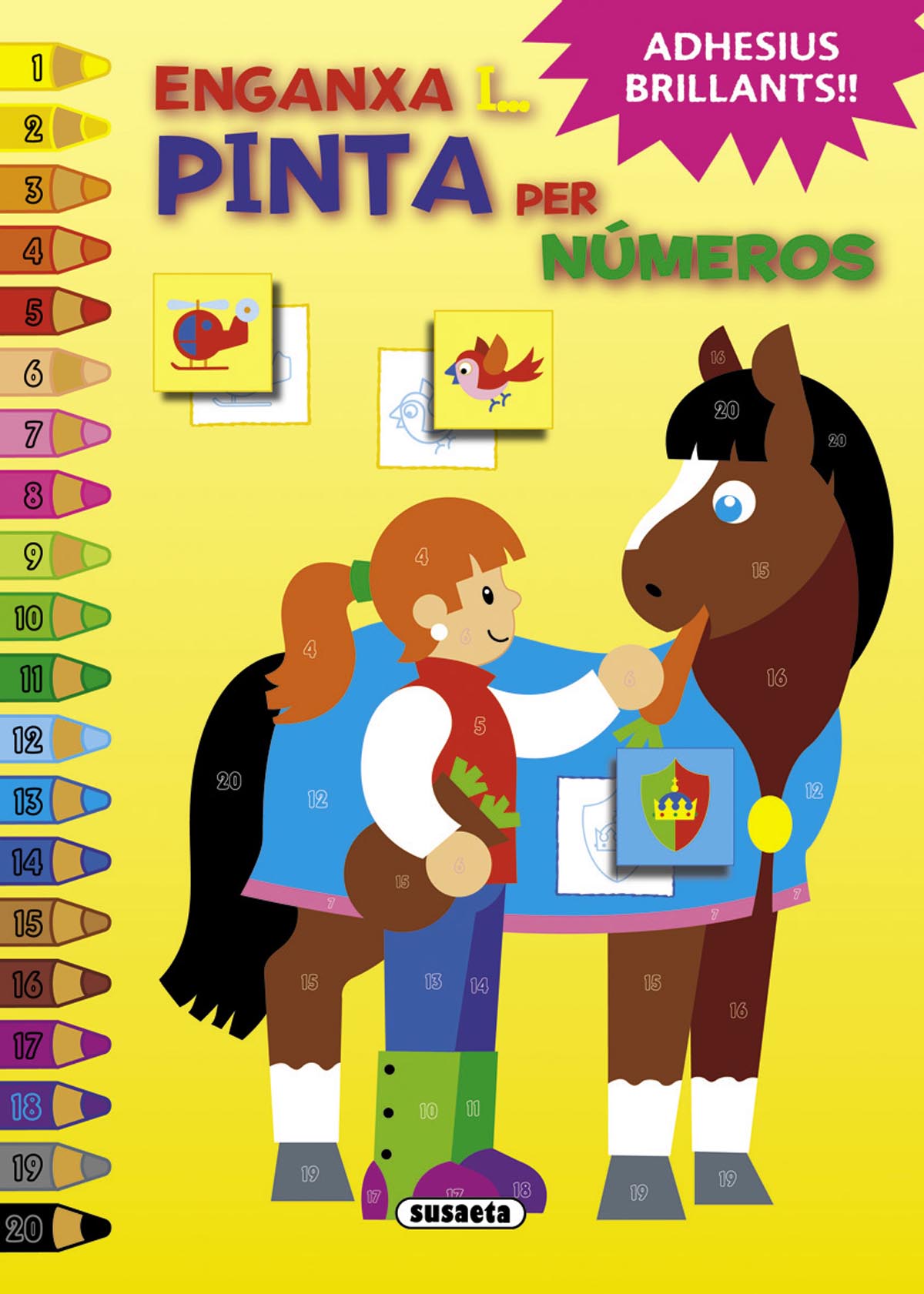Enganxa i pinta per numeros nº 4