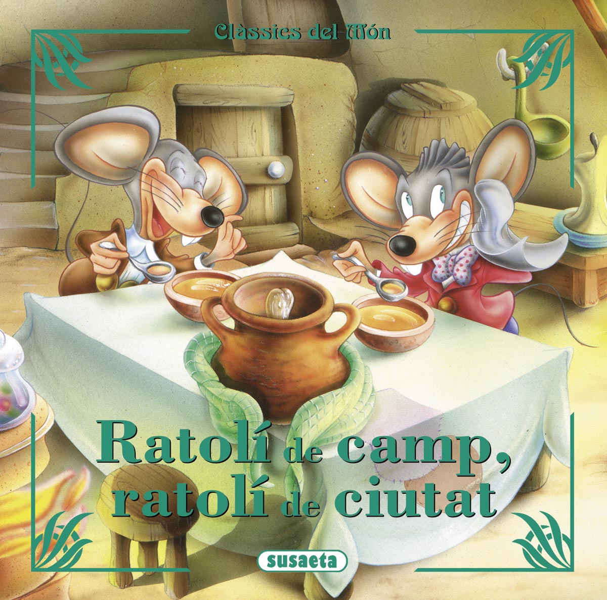 Ratolí de camp, ratolí de ciutat