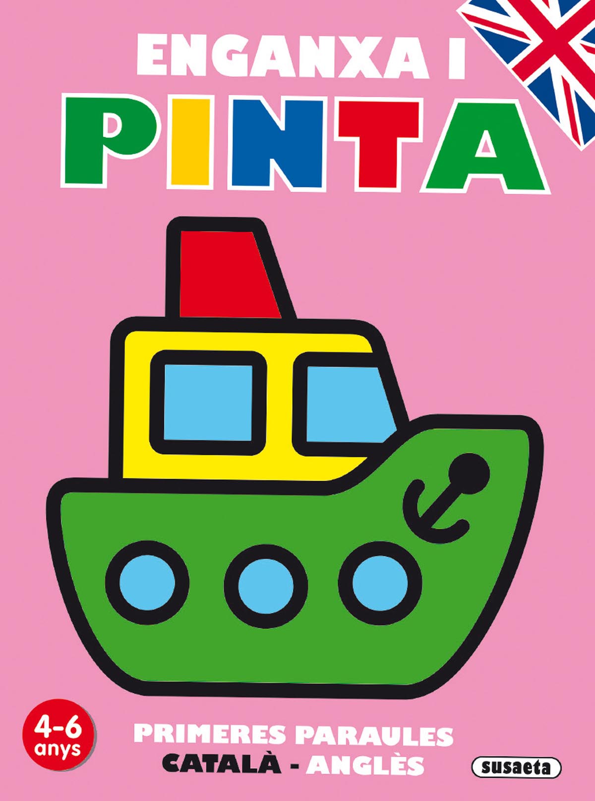 Enganxa i pinta primeres paraules català - anglès