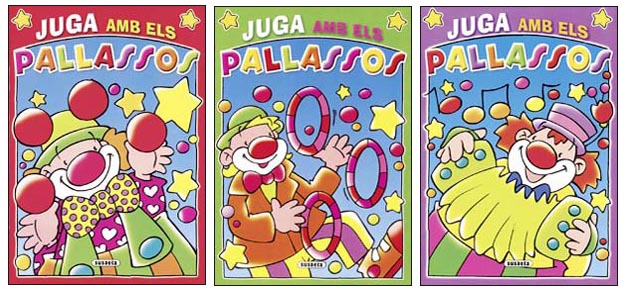 Juga amb els pallassos (3 títols)