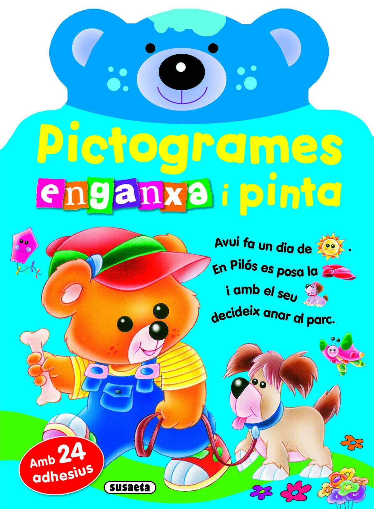 Pictogrames enganxa i pinta