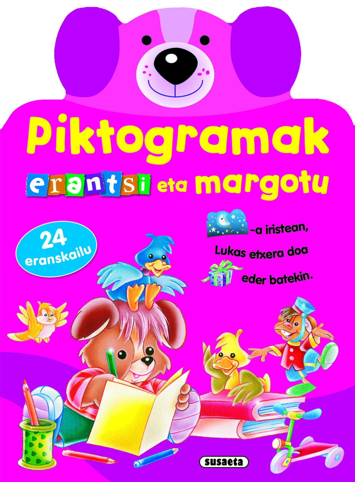 Piktogramak erantsi eta margotu