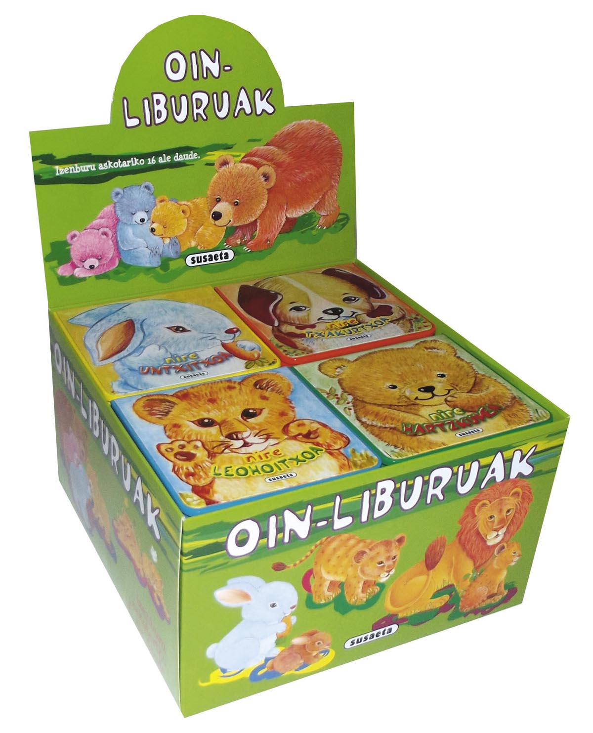 Oin-liburuak (4 titulu)