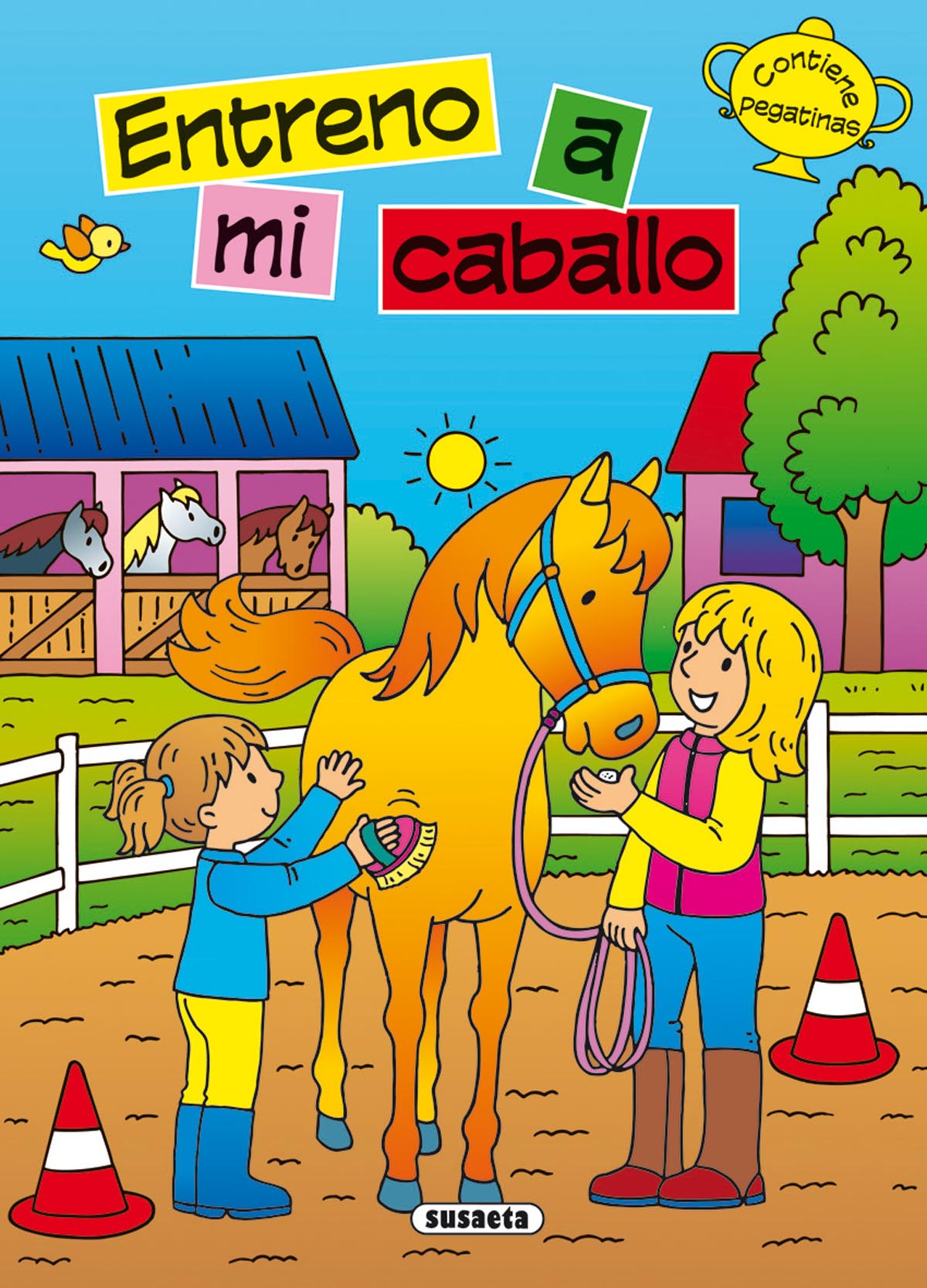 Entreno a mi caballo