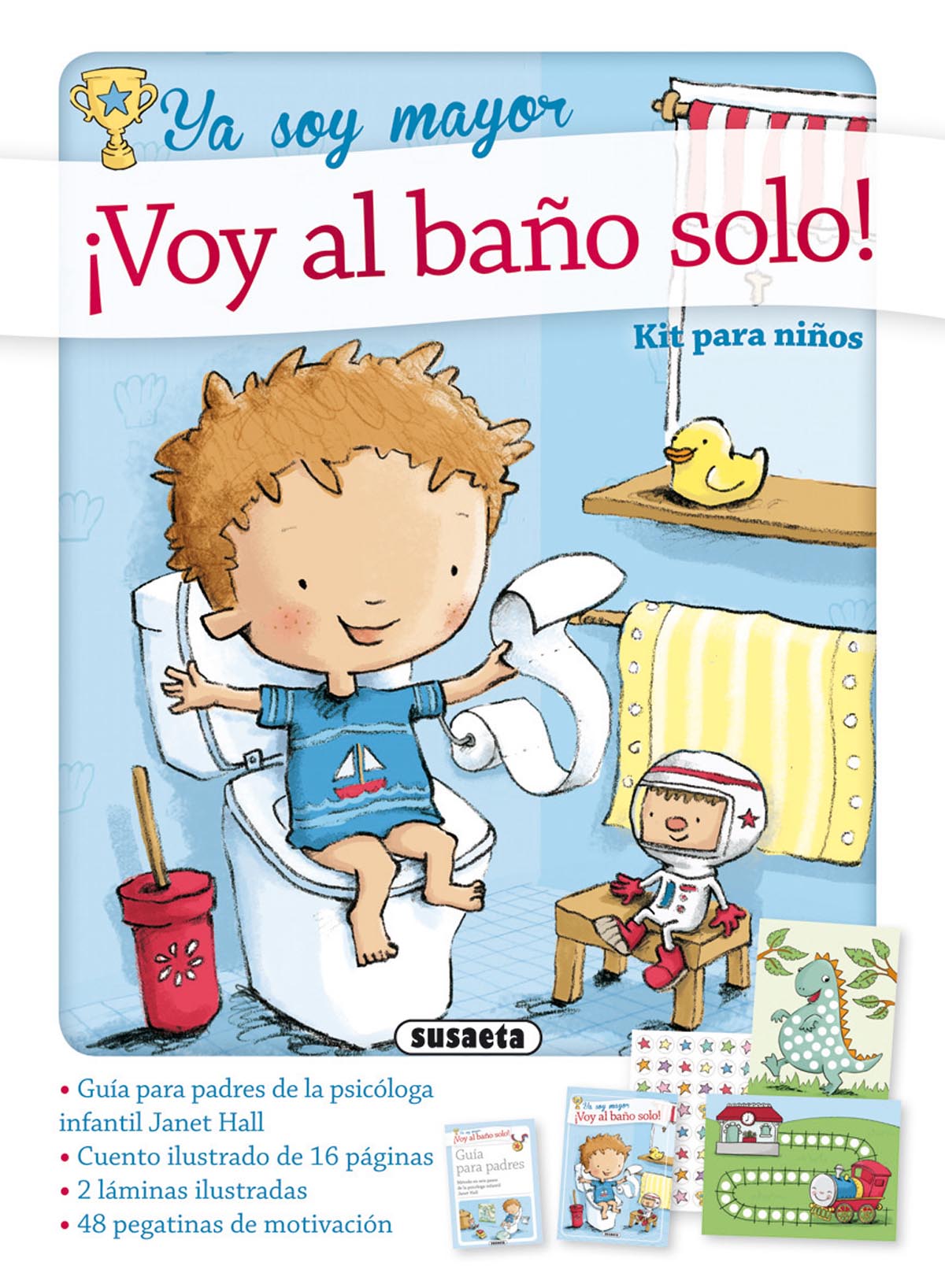 Voy al baño solo!