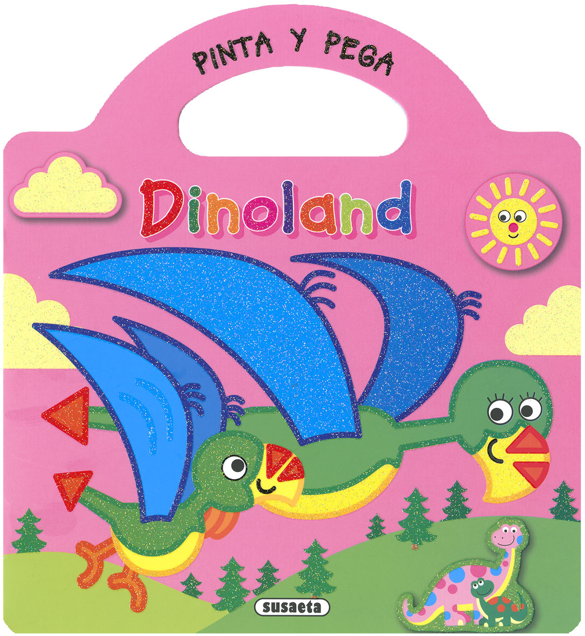 Pinta y pega - Dinoland 2