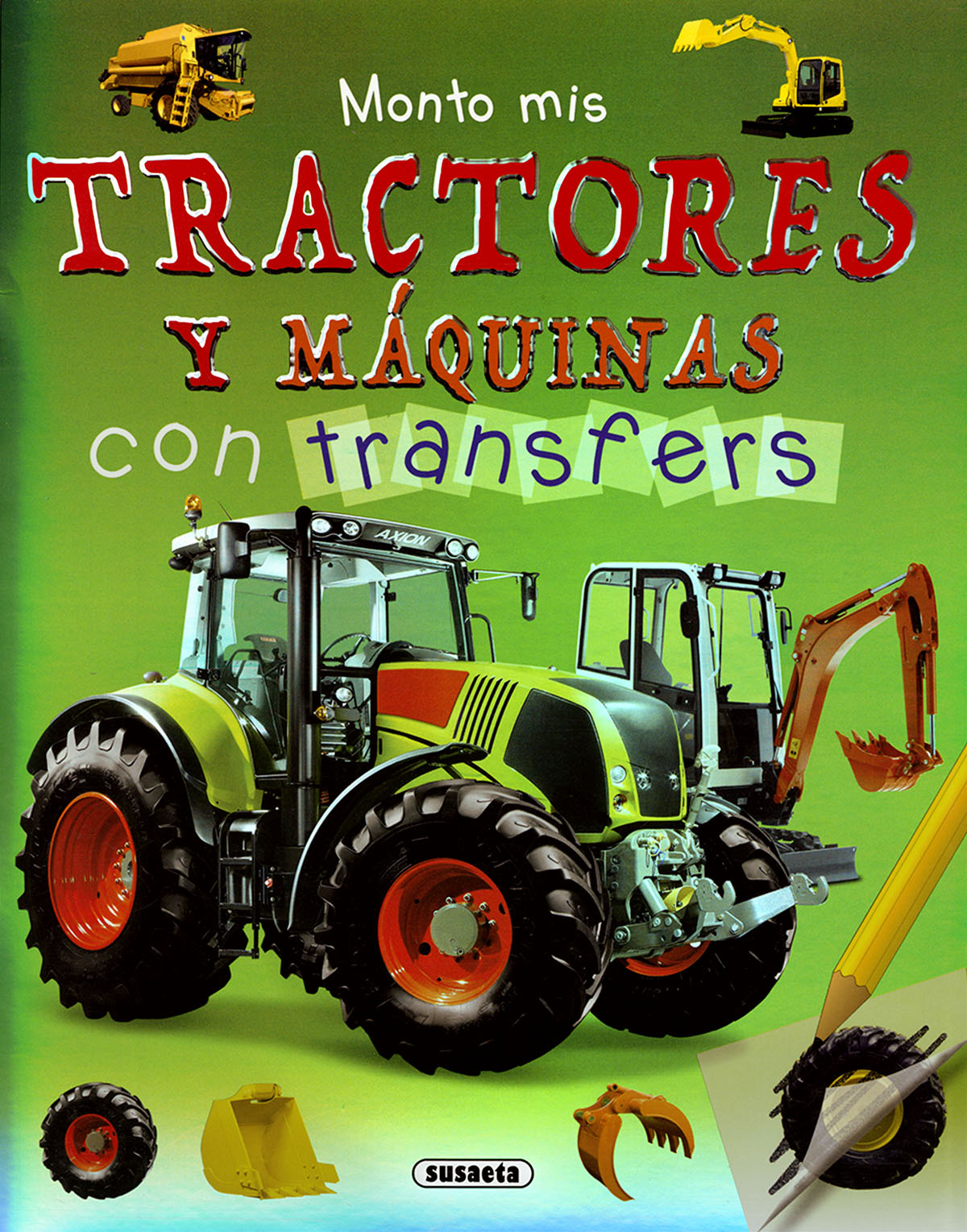 Monto mis tractores y mquinas con transfers