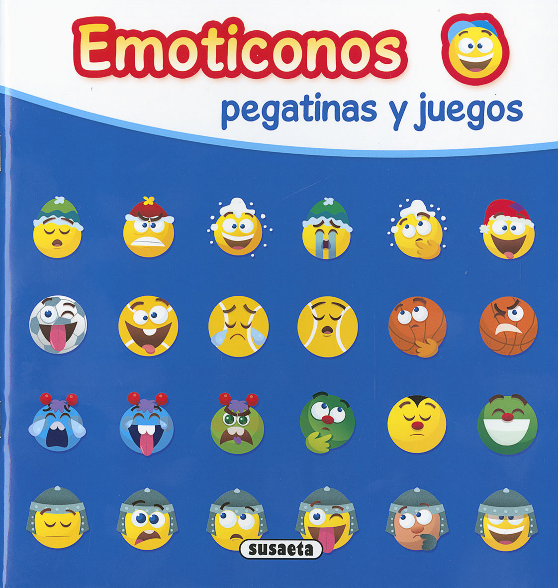 Emoticonos pegatinas y juegos