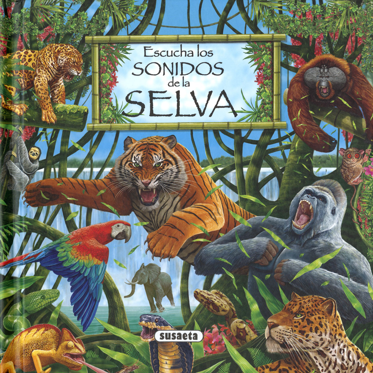 Escucha los sonidos de la selva