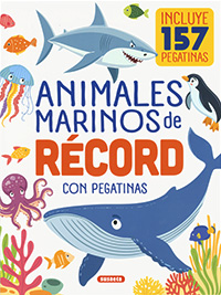 Animales marinos de récord con pegatinas