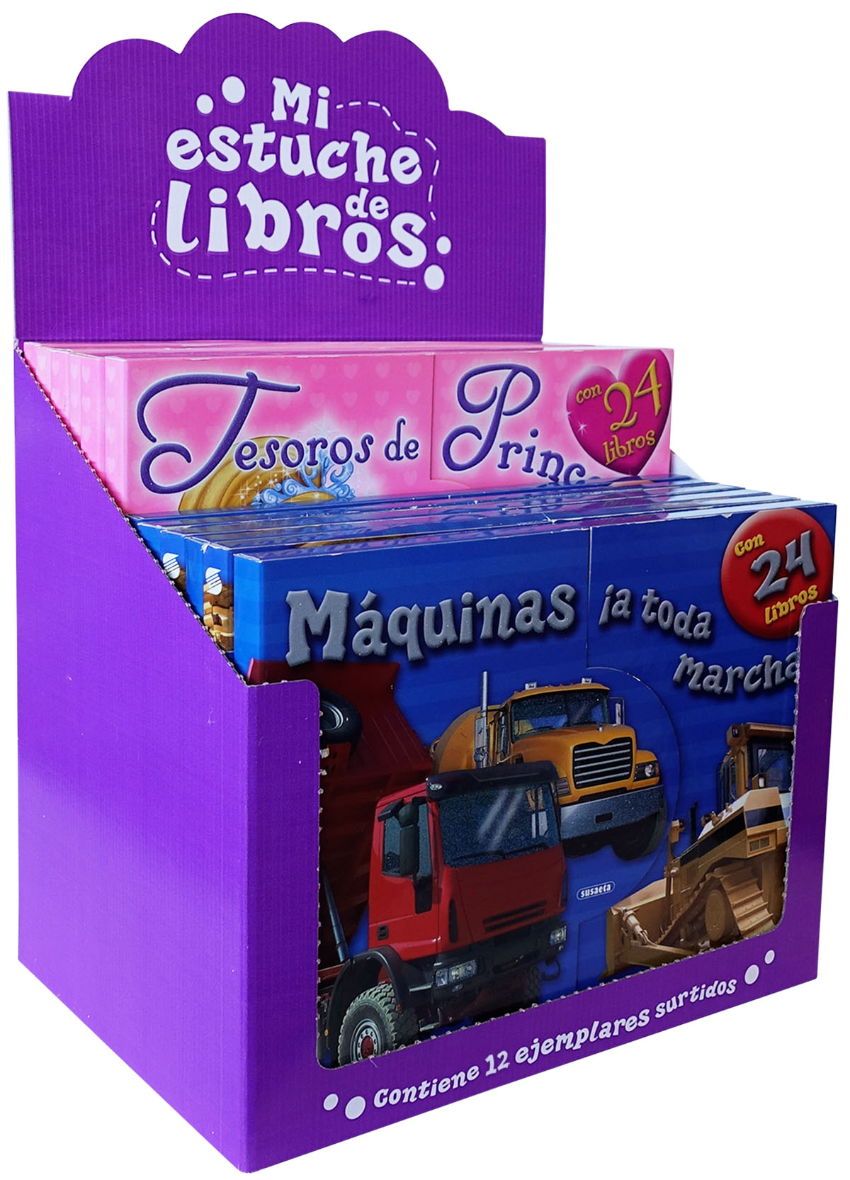 Mi estuche de libros estuche con 12 ejemplares