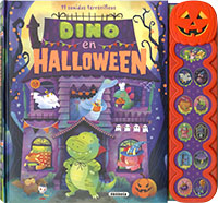 Dino en Halloween