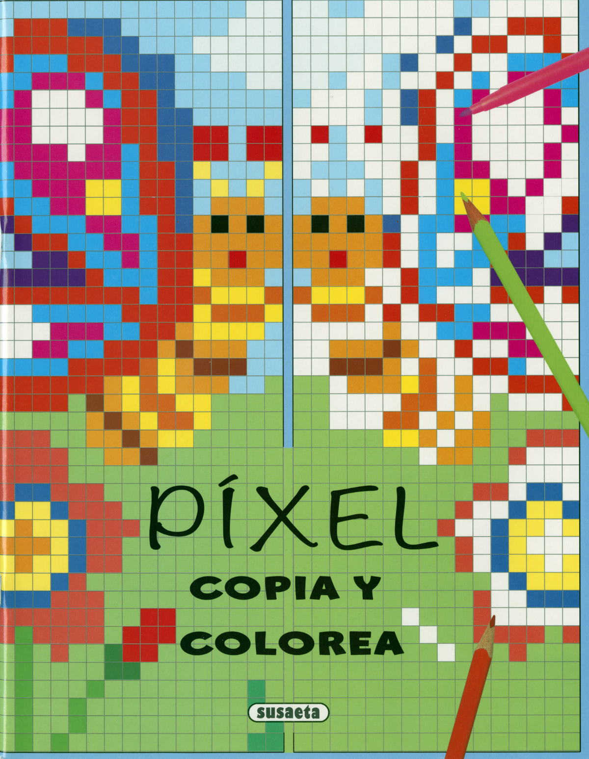 Píxel, copia y colorea