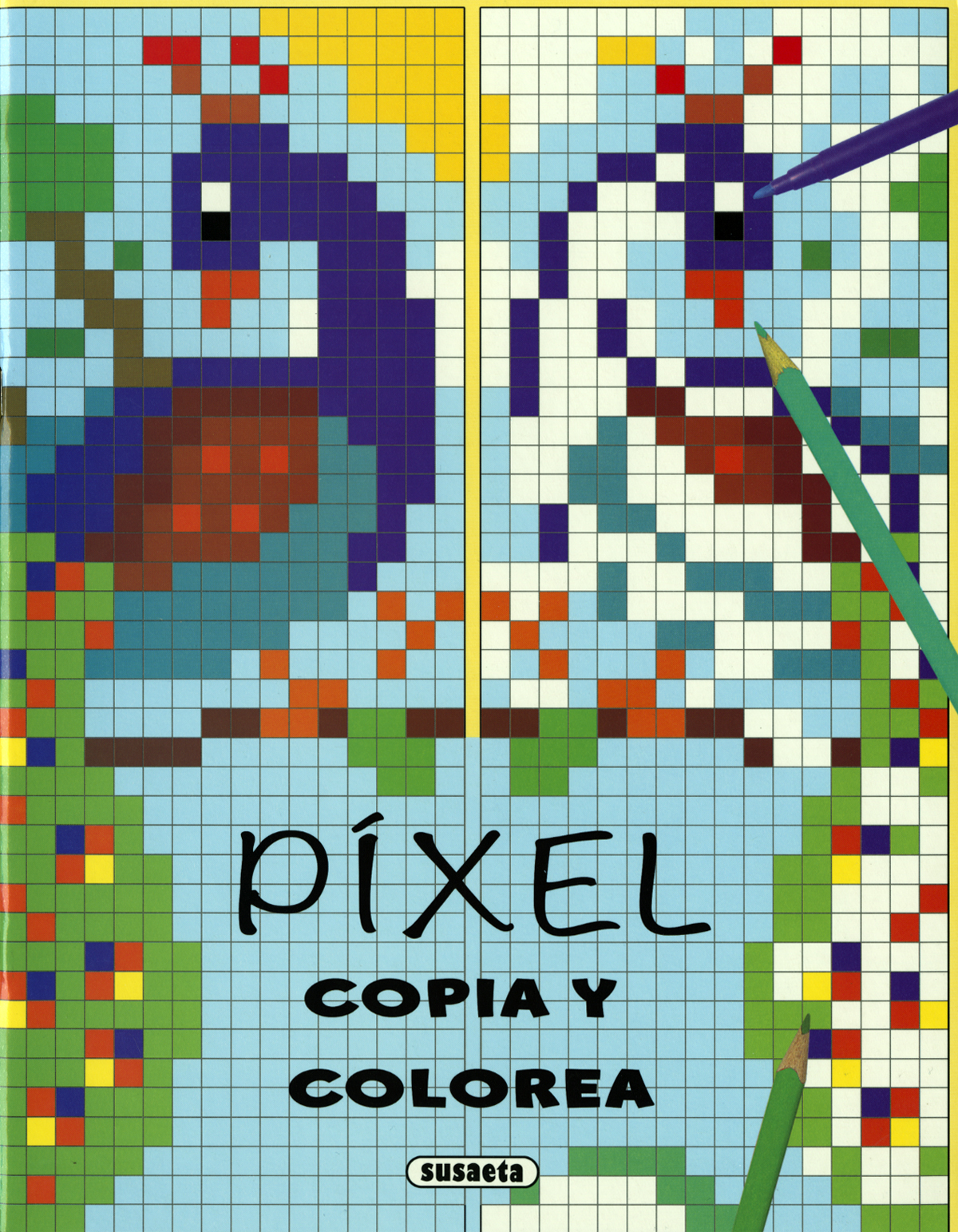 Píxel, copia y colorea