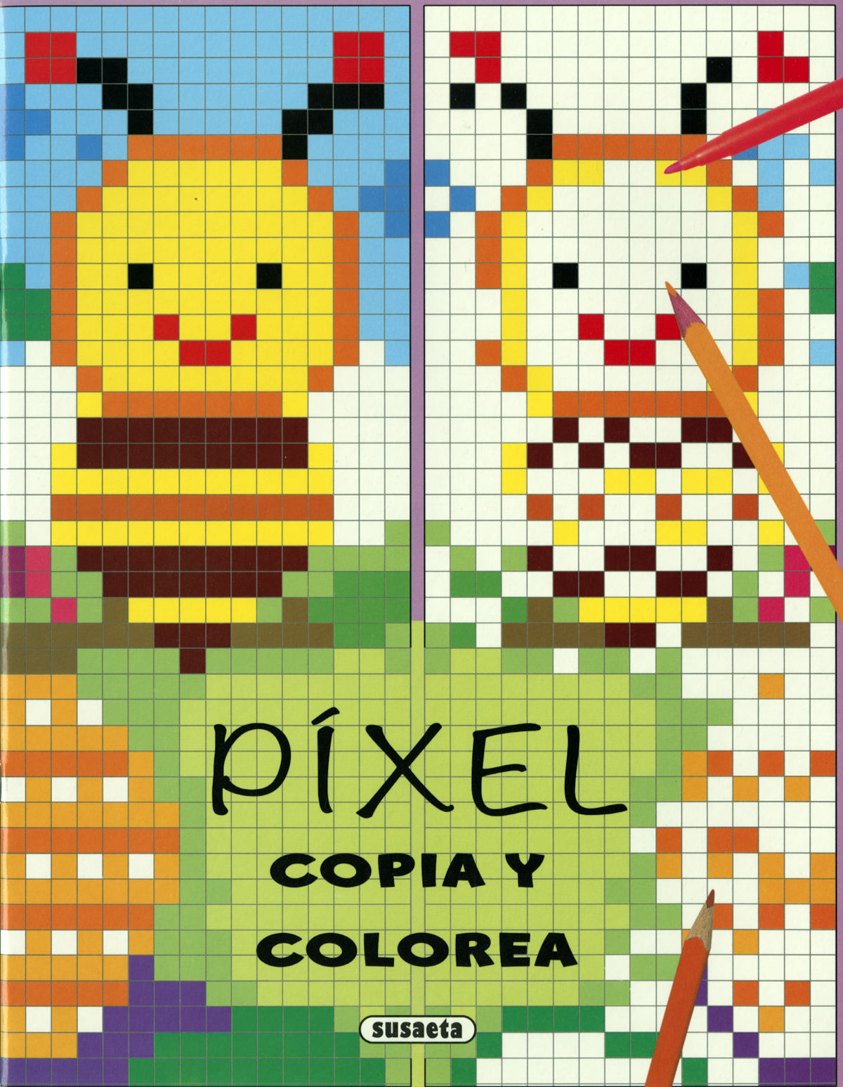 Píxel, copia y colorea