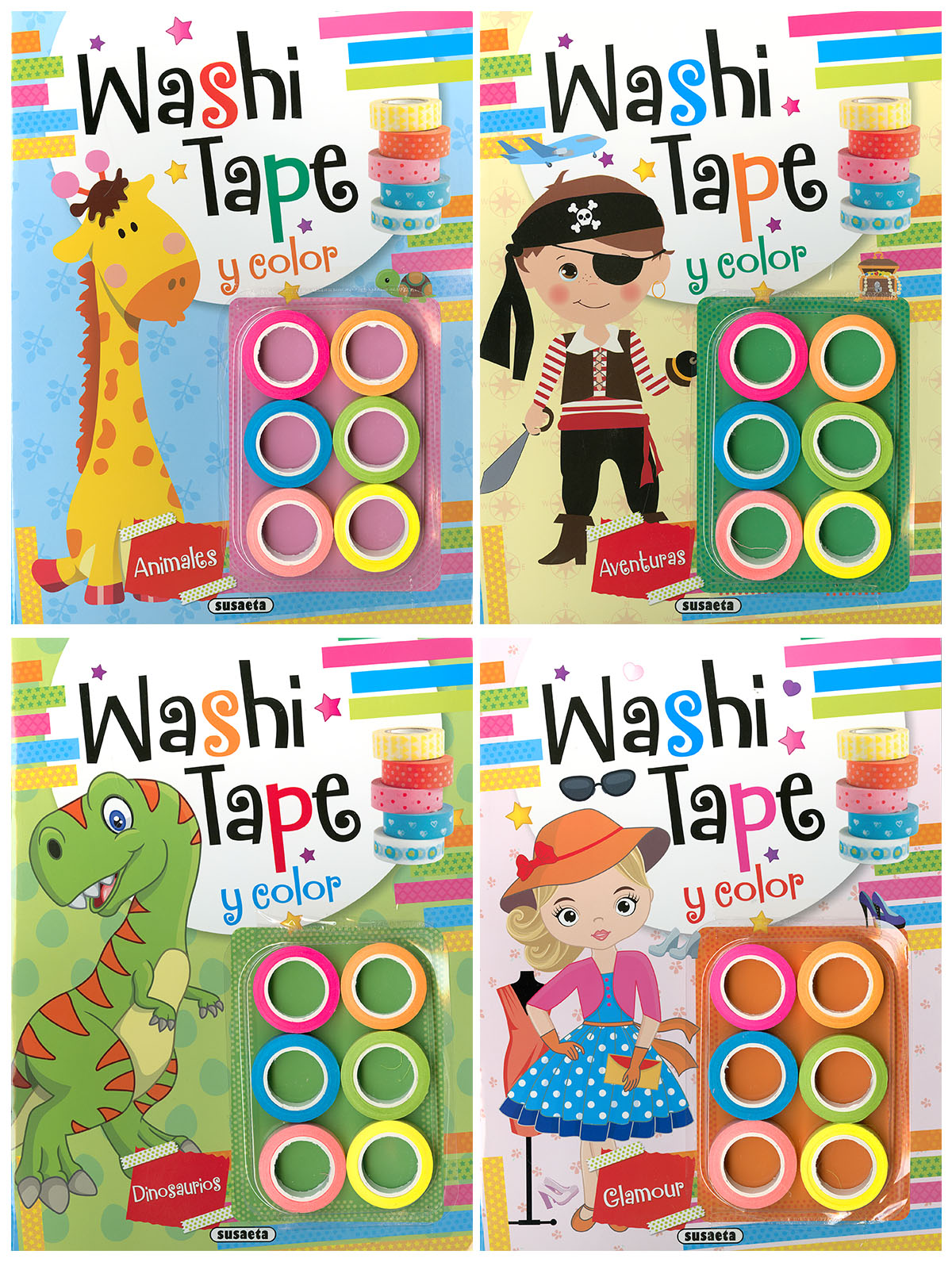 Washi tape (4 ttulos)