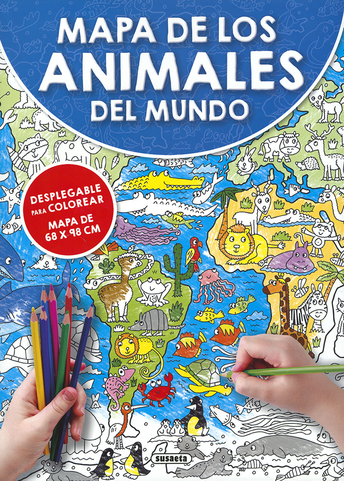 Mapa de los animales del mundo