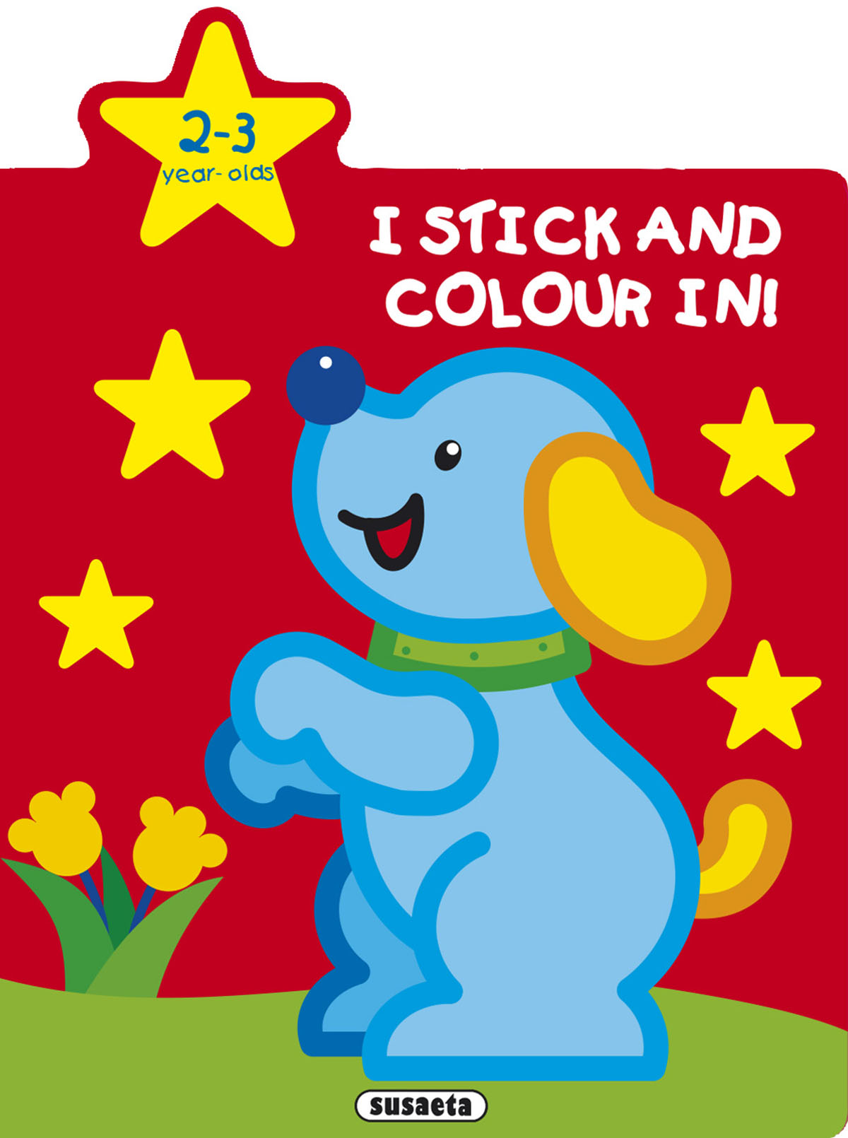 Colour and stick 2-3 years old