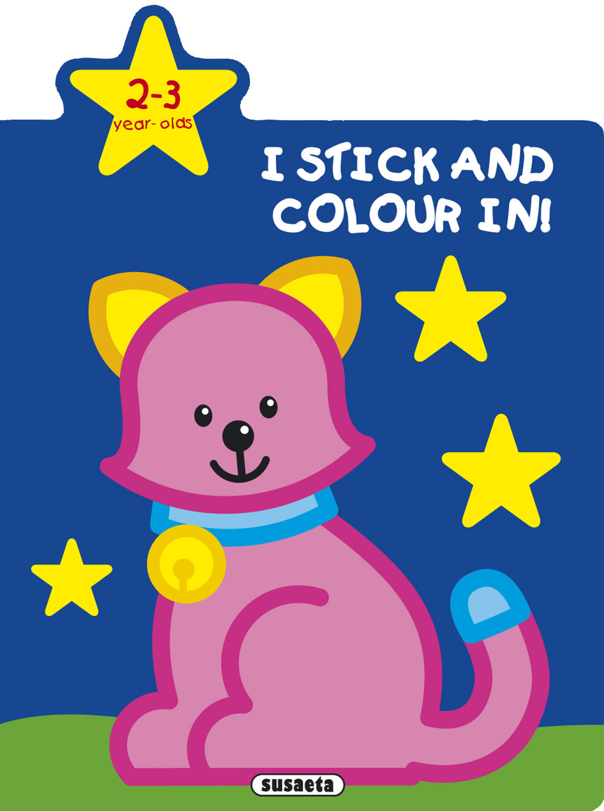 Colour and stick 2-3 years old