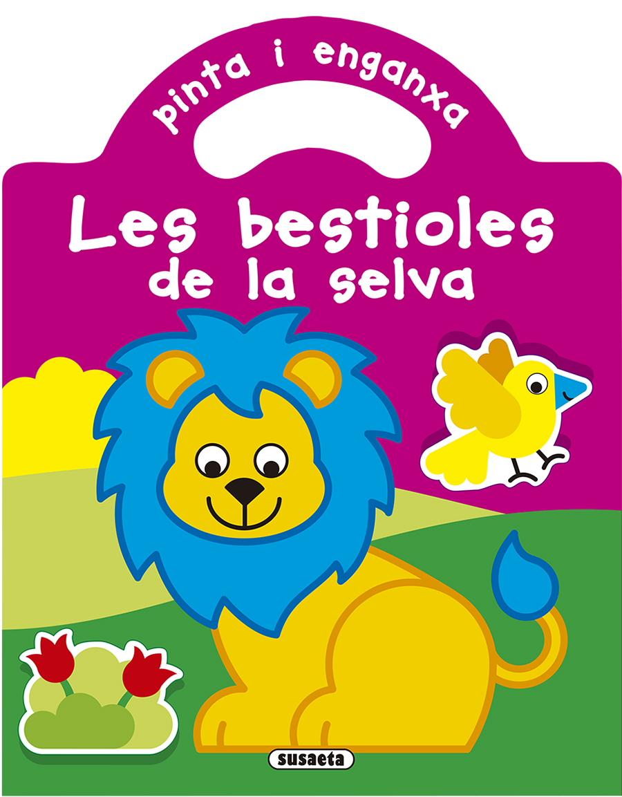 Pinta i enganxa les bestioles de la selva