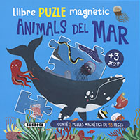 Llibre puzle magntic Animals del mar