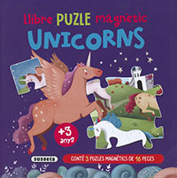 Llibre puzle magntic Unicorns