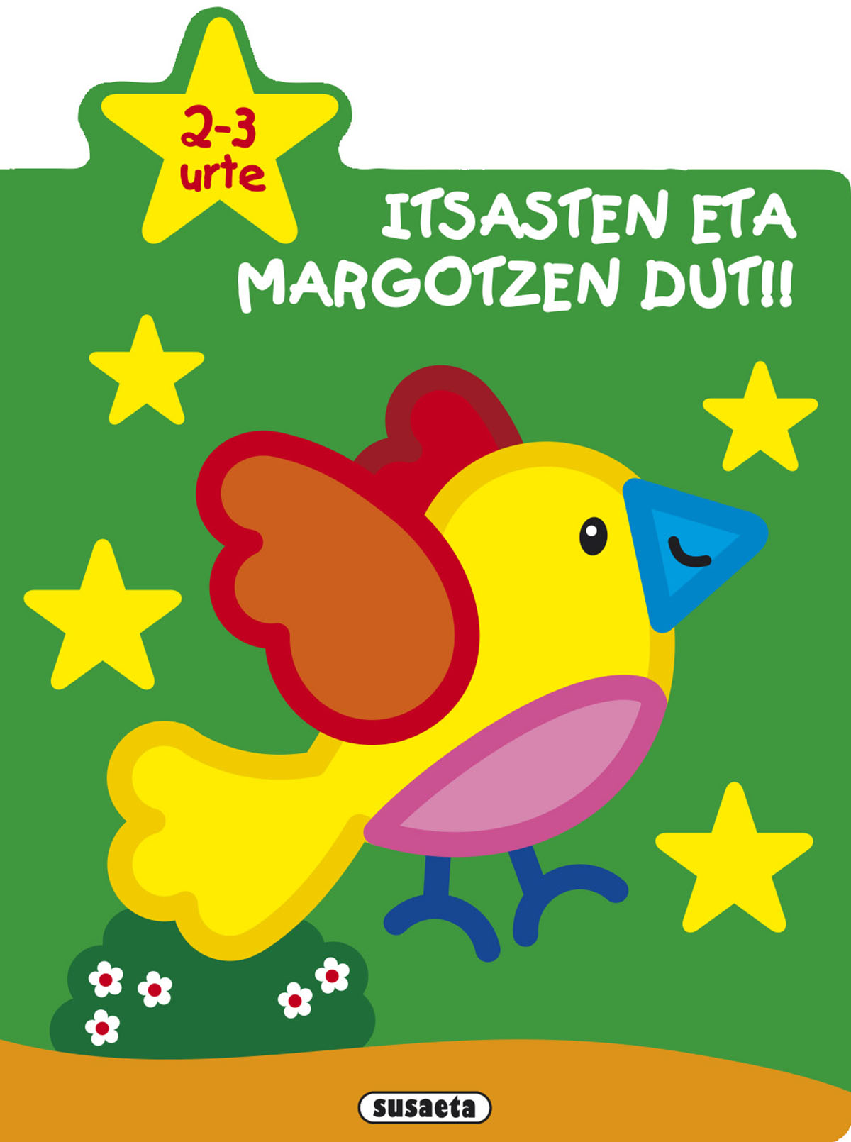 Itsasten eta margotzen dut!! 2-3 urte