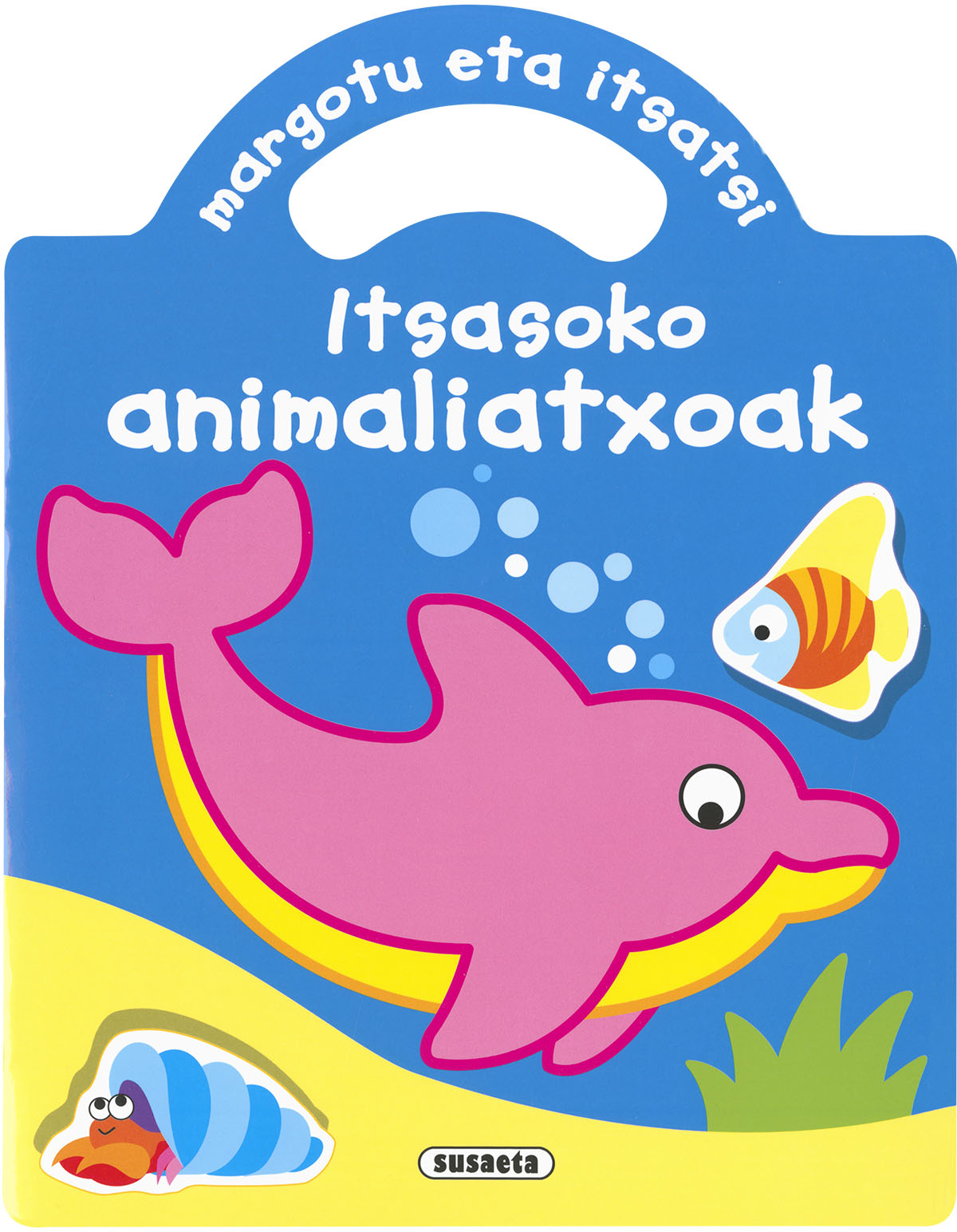 Margotu eta itsatsi itsasoko animaliatxoak